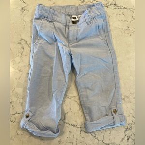 Janie and Jack roll-cuff pant 2T
